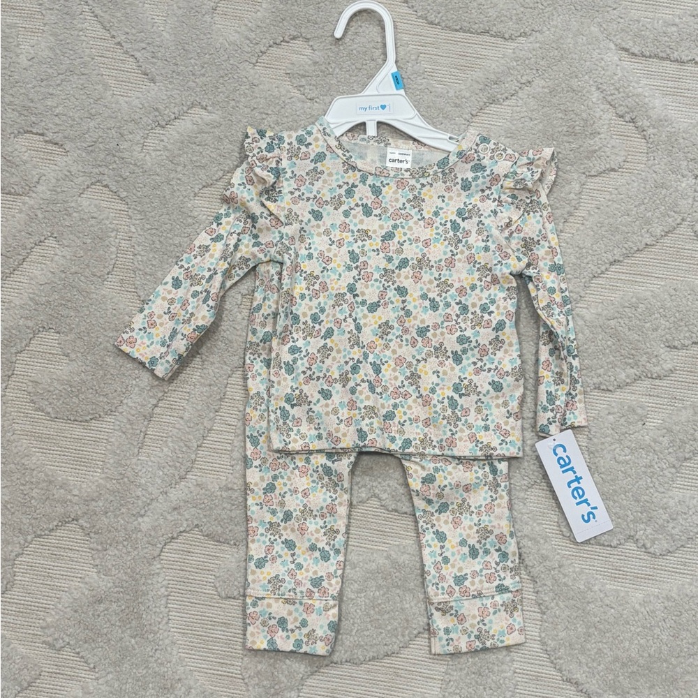 Carter's Multicolor Floral Baby Set